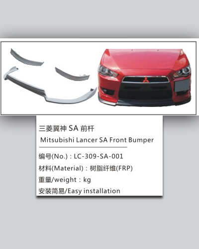 CẢN TRƯỚC MẪU SA LANCER EVO 09-2010